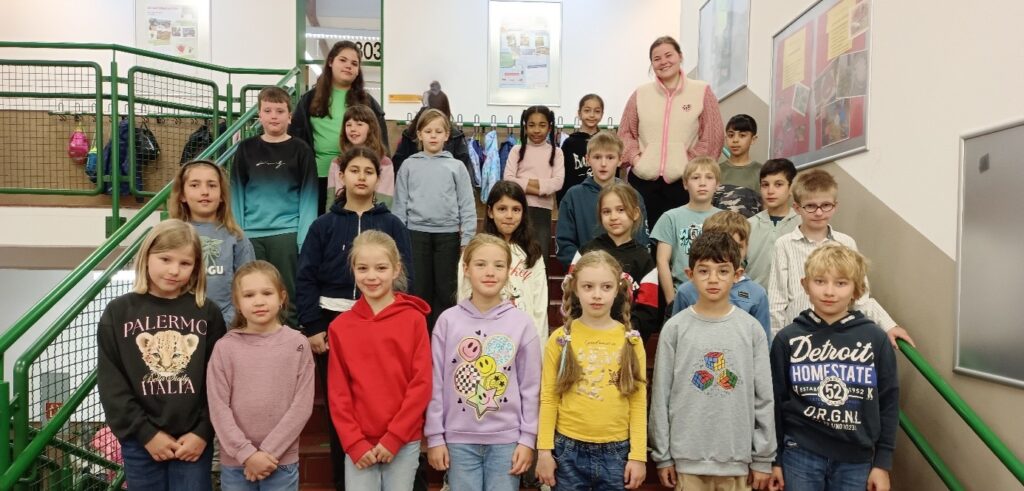 Interview der Siegener Zeitung mit der Klasse 3a