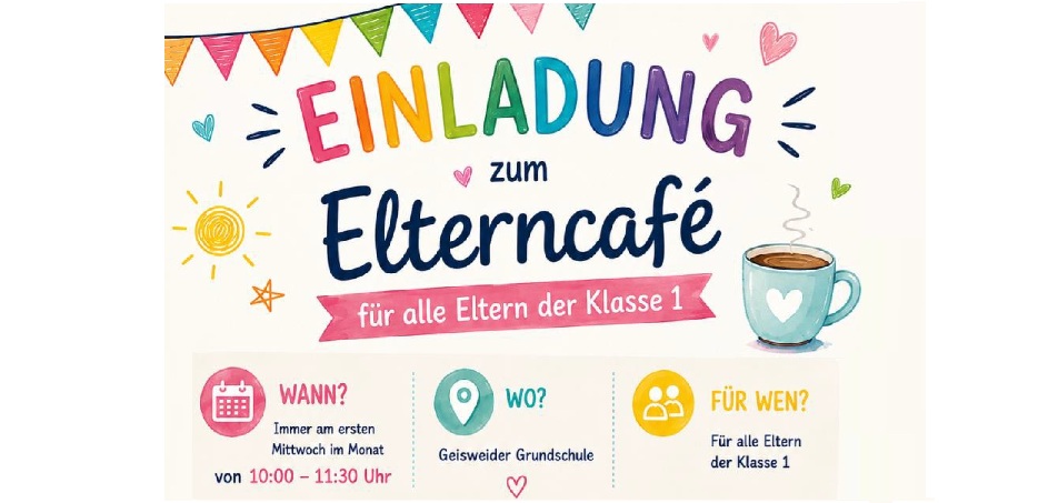 Einladung zum Elterncafé